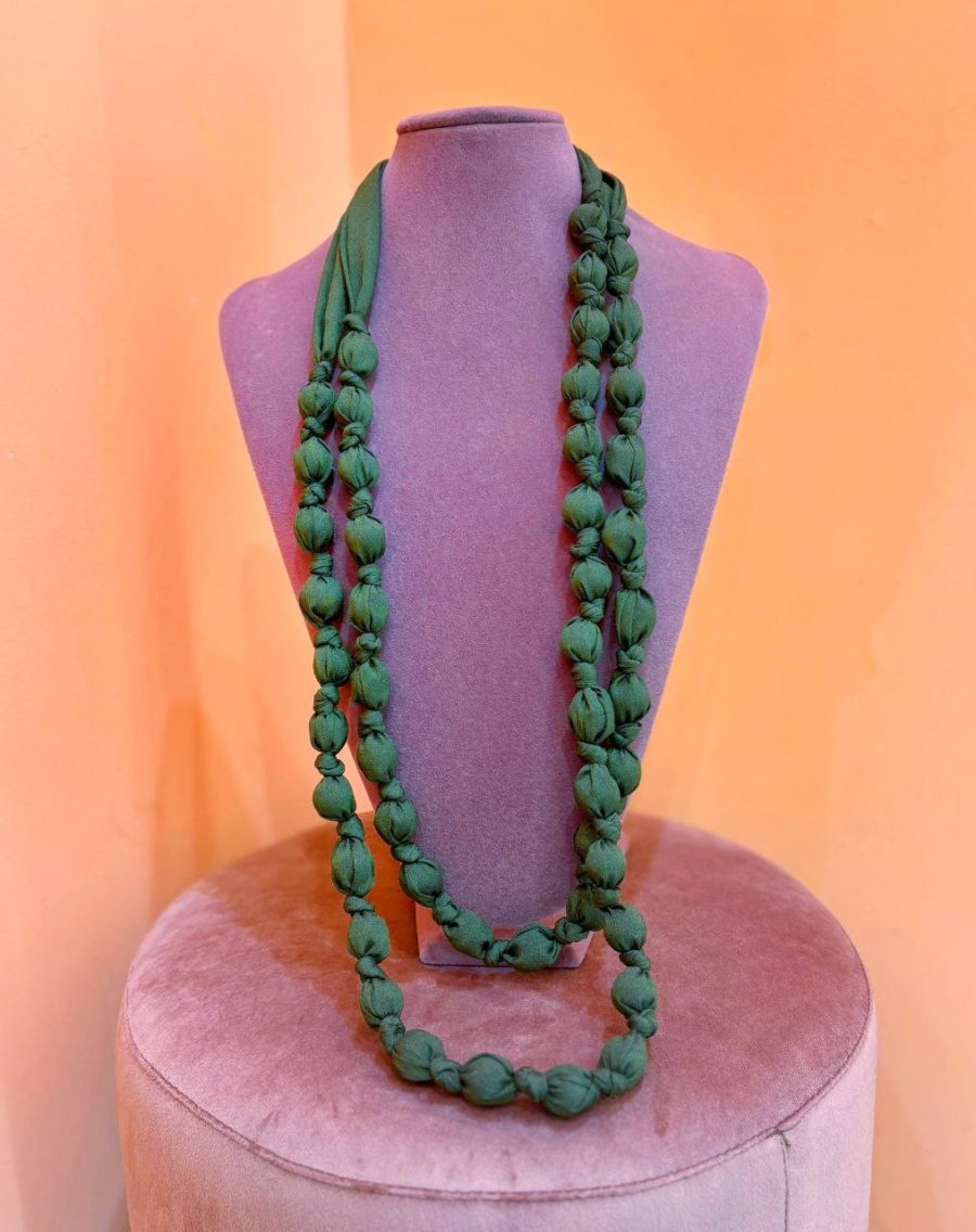 Collar Silk Verde