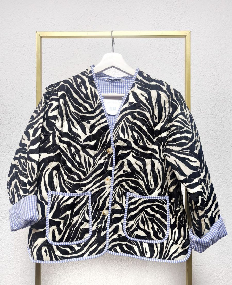 Chaqueta Vichy/Zebra