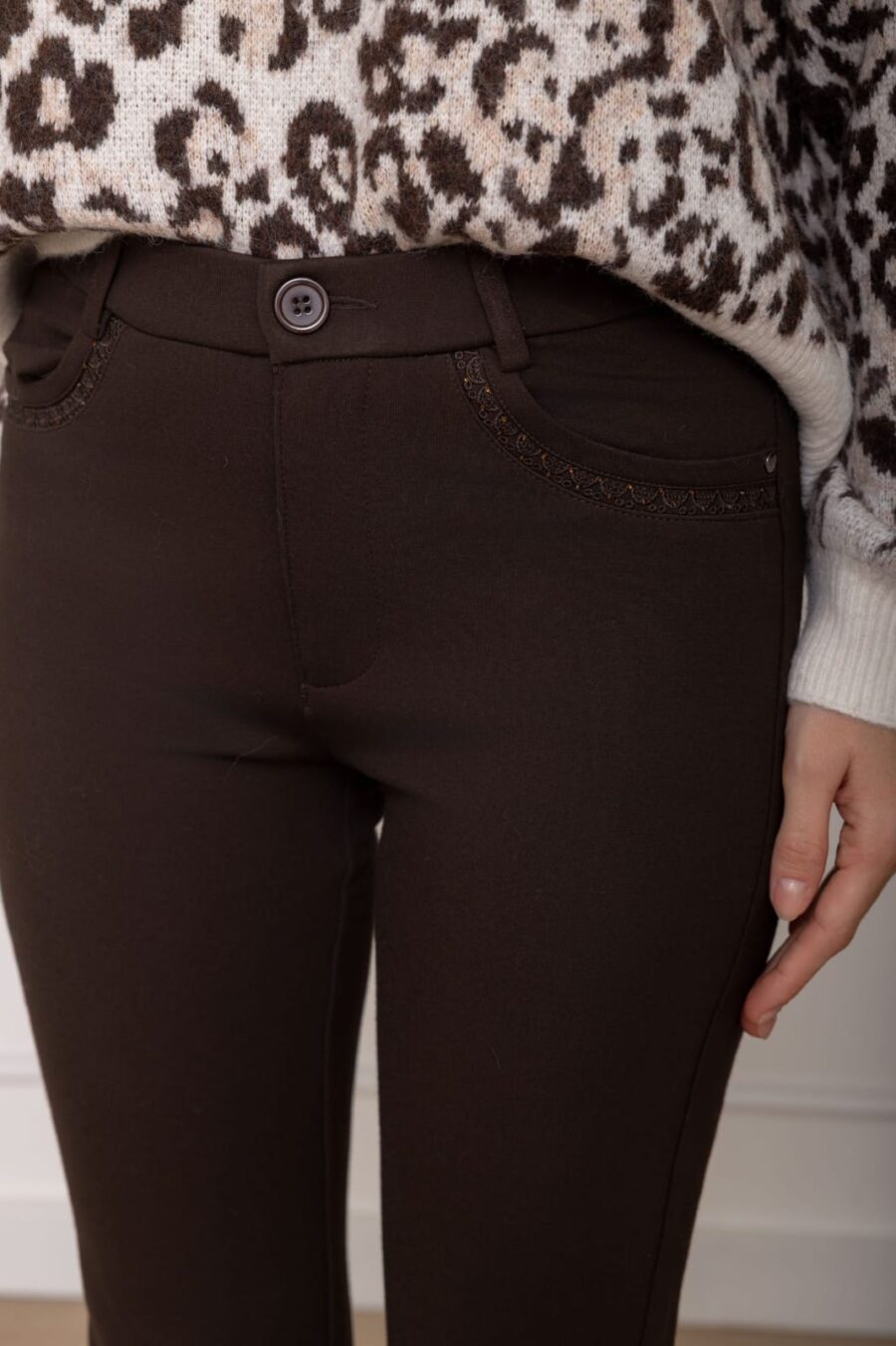 Pantalón Roma Choco - Imagen 3
