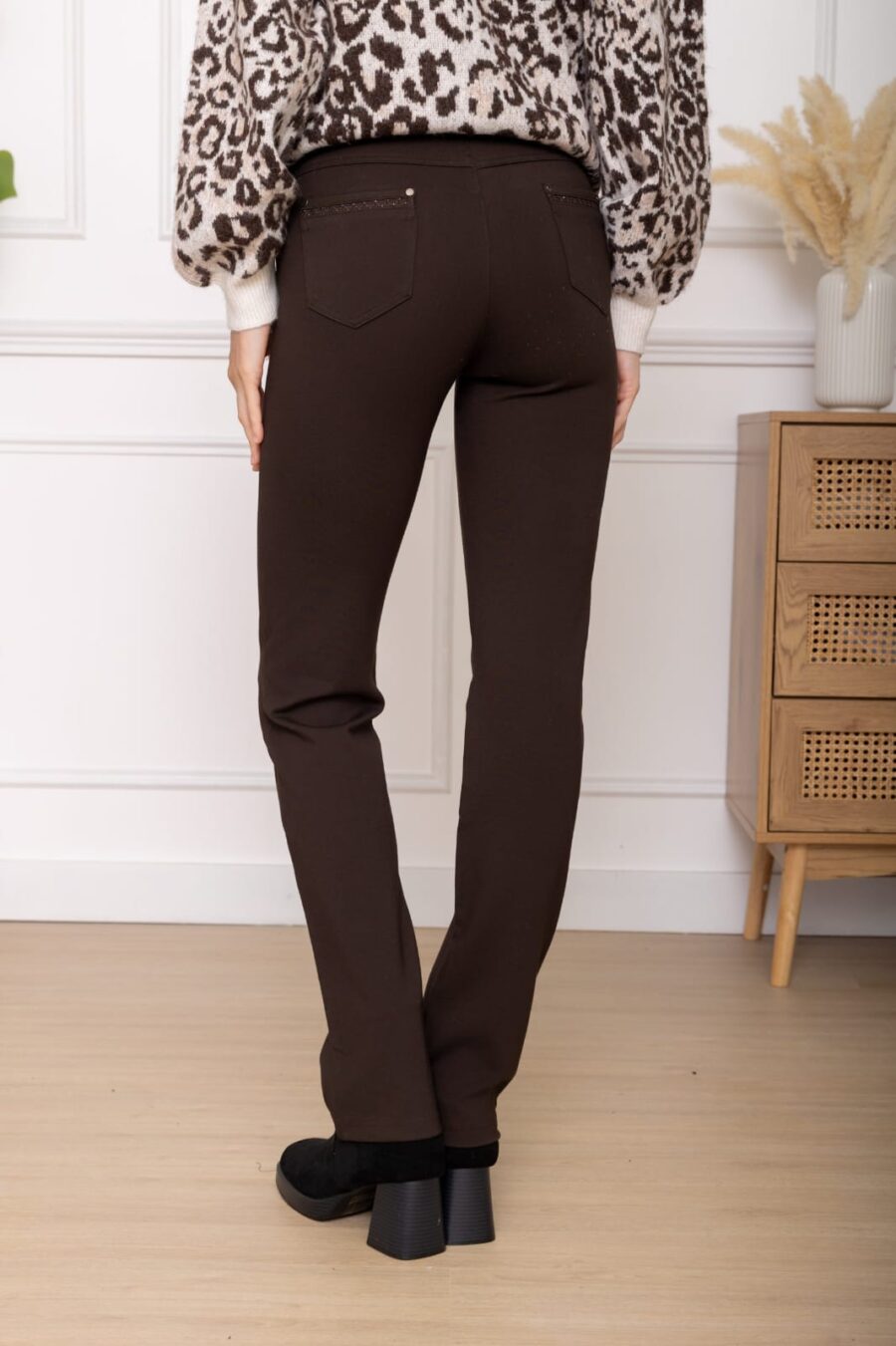 Pantalón Roma Choco - Imagen 2