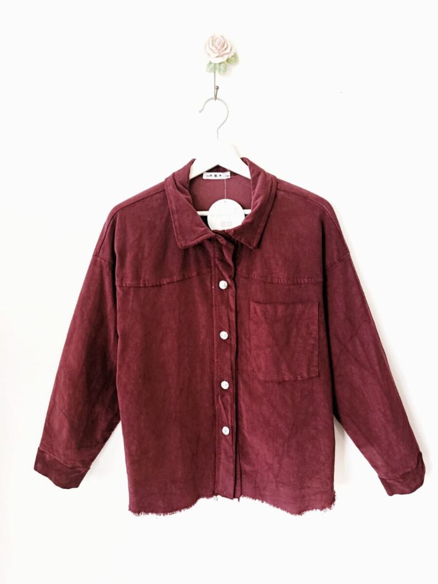 Sobrecamisa Micropana Burdeos